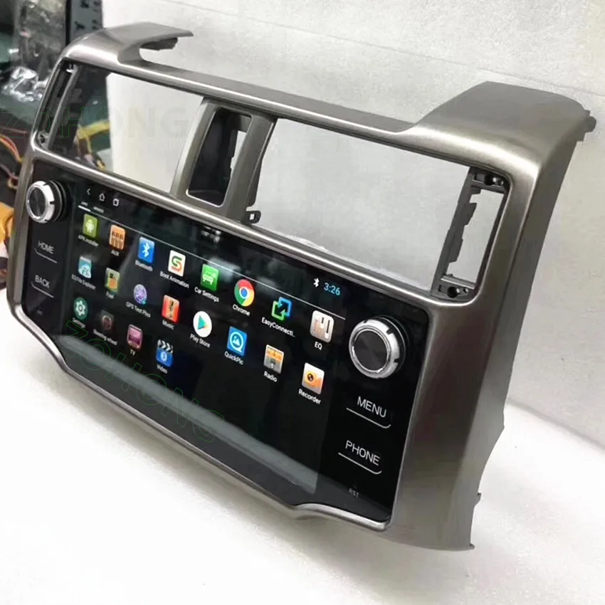 Best 2 din Octa 8 Core PIP Android Car DVD Multimedia Player for Toyota 4Runner 4 runner aotoradio CAR GPS Navigation Radio stereo BT 23