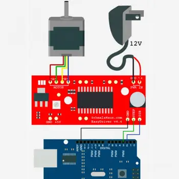 

A3967 Stepping Motor Driver Boards Easy Driver Shield Stepper Motor Driver Module For Arduino Electrical Assembly Part