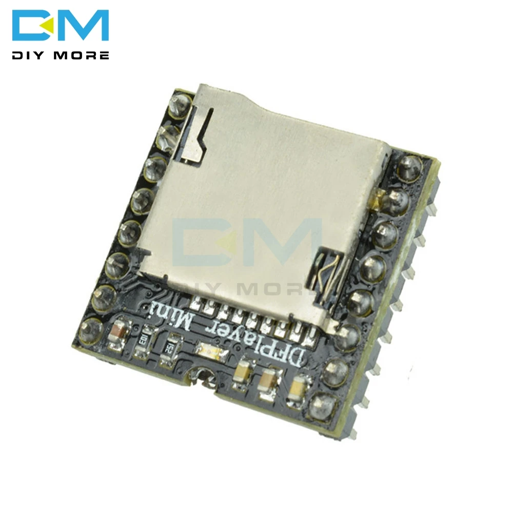 Мини MP3 модуль TF карта U диск аудио модуль Голосовая плата для Arduino DF Play DFPlayer Mini