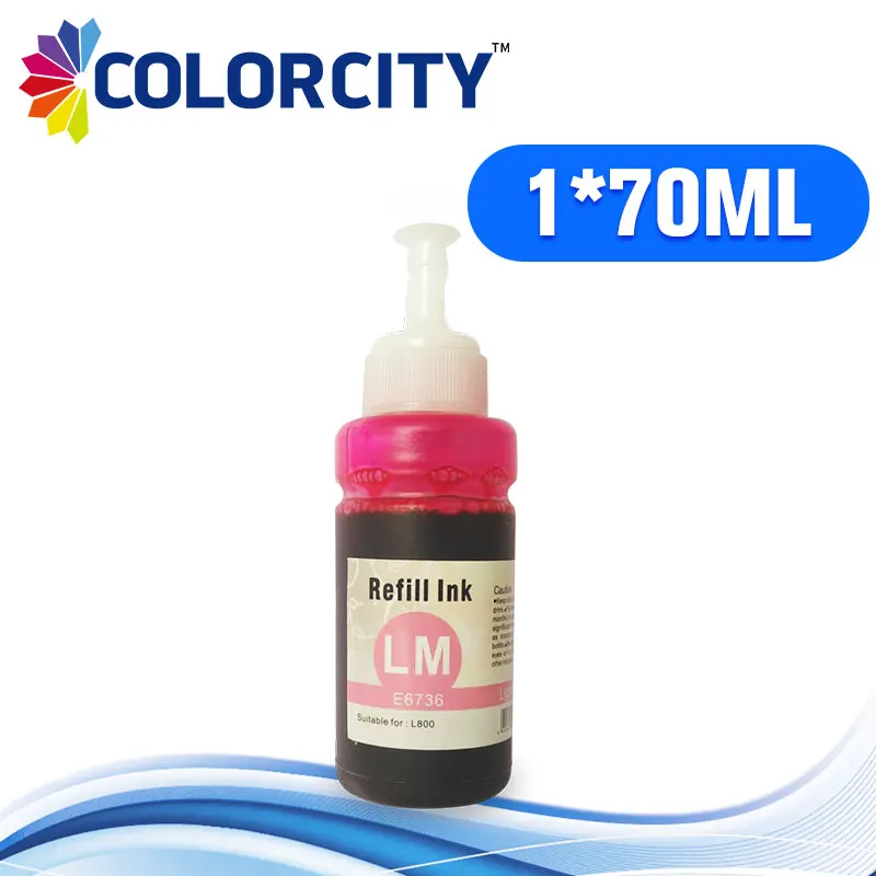 1 шт. 70 мл светильник Magenta LM ink T6736 Специальные чернила для краски Epson L100 L111 L110 L200 L210