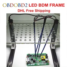 Новый светодиодный BDM Рамки с 4 зонд ручки полный набор для KESS V2 KTAG FG Tech V54 BDM100 K-TAG авто Чип ECU Инструмент настройки DHL Бесплатная