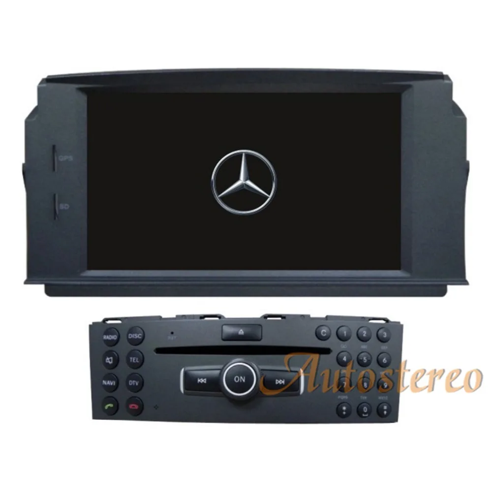Excellent Android 9 Car DVD Player GPS Navigation For MERCEDES BENZ C Class C200 C180 C220 W204 multimedia headunit radio tape recorder 4