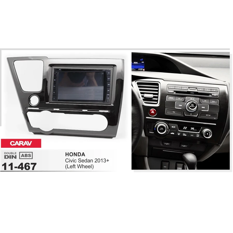 

Navirider Android 8.0 radio tape recorder octa Core 4GB RAM 32GB rom (frame+DVD series) fit for honda civic sedan 2013 car dvd