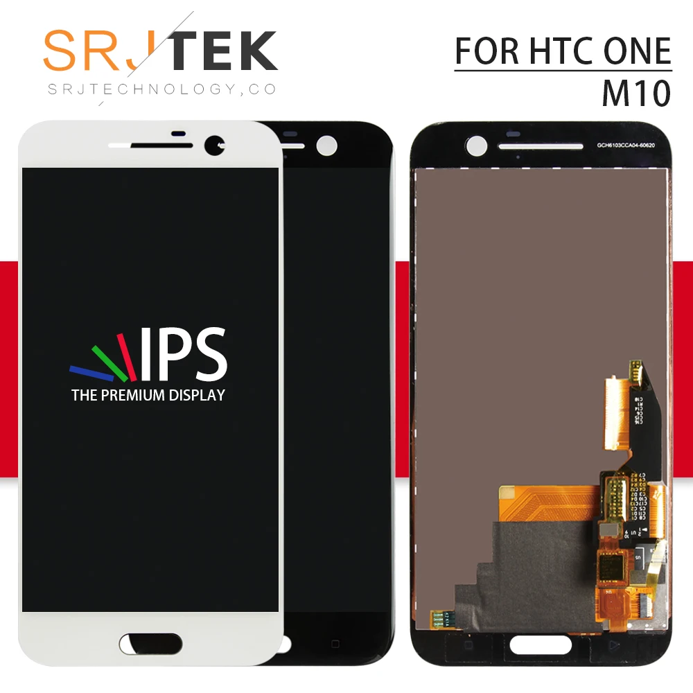 Дешево Srjtek экран для htc One M10 ЖК сенсорный дигитайзер сенсор стекло в сборе для htc M10 дисплей M 10 сенсорный экран для htc M10 ЖК