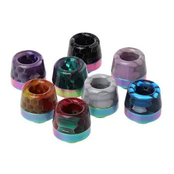

510 Snake Resin Stainless Steel Drip Tip Mushroom Drip Nozzle Mouthpiece for Atomizer Vape Tank Electronic Cigarette Accessories