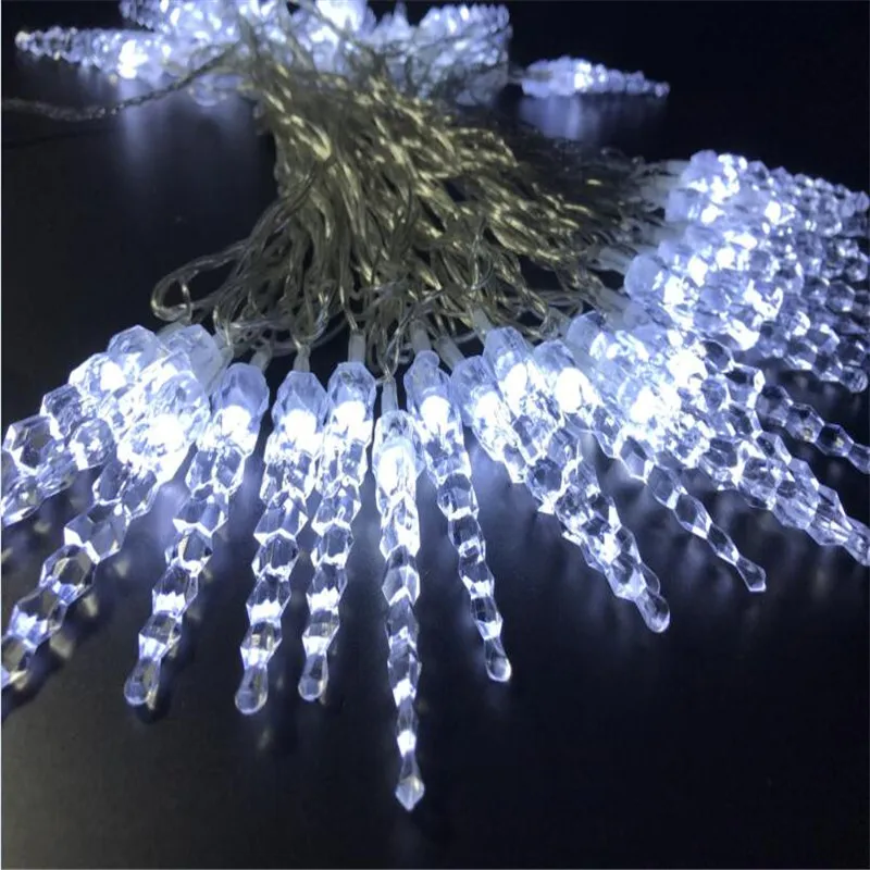 10M 50 LED Icicle String Lights New Year Christmas Xmas Wedding Party Led Fairy Lights 10M 50 LED Icicle String Lights New Year Christmas Xmas Wedding Party Led Fairy Lights
