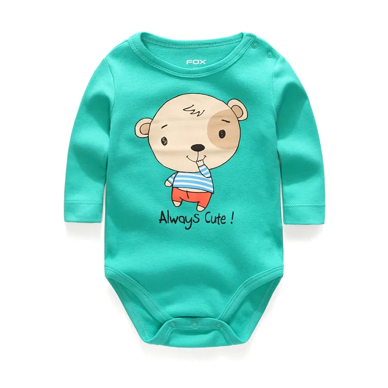 Комбинезон для новорожденных мальчиков; Коллекция года; мягкий хлопковый комбинезон с длинными рукавами для маленьких девочек; bebe; одежда унисекс с рисунком; одежда для малышей; антицарапки - Цвет: BDL1020