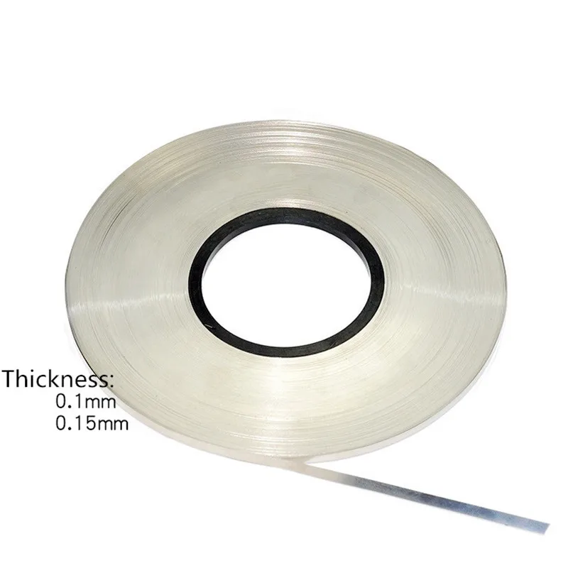 0.5kg 99.96% 18650 Pure Nickel Plate Strap Strip Sheets For Battery Spot Welder Spot Welding Nickel Belt