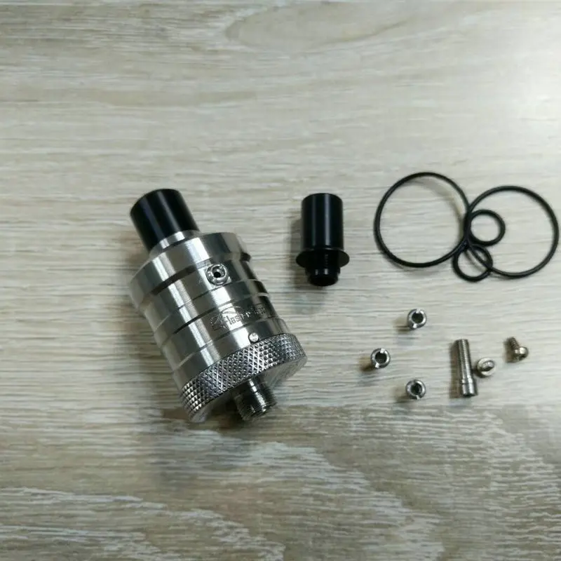 

2019 dripping tank YFTK flash e-Vapor BF-1 RDA 23mm with BF Squonk style in 316 Stainless Steel