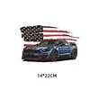 USA Flag Patch Heat Transfer Vinyl Stickers for Clothing DIY T-shirt Dresses Iron-on Transfers Car Patches Badges Heat Press ► Photo 2/4