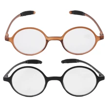 Высококачественные легкие очки для чтения TR90 круглые очки для чтения очки для пресбиопии из смолы 1,0 1,5 2,0 2,5 3,0 3,5 4,0 Кол-во