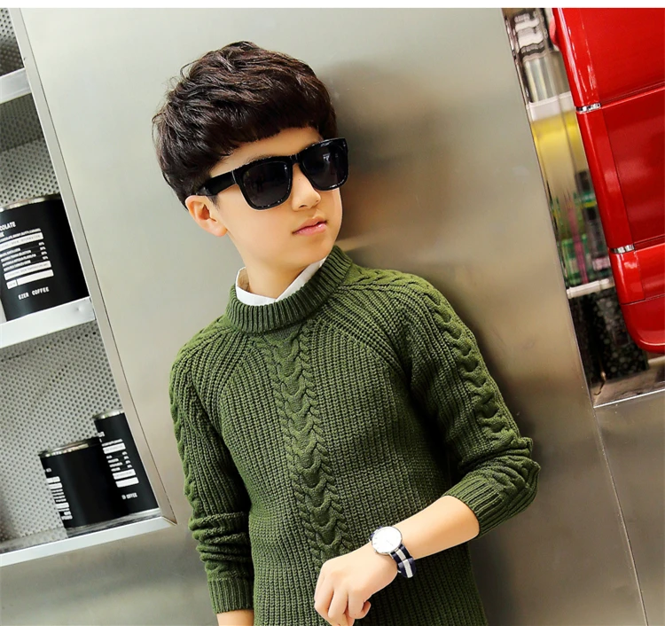 2019 winter children's clothing Boy's clothes pullover Sweater Kids clothes Cotton products Keep warm Boy sweater Thicker HTB1JSxPjBUSMeJjy1zjq6A0dXXai - 2019 winter children's clothing Boy's clothes pullover Sweater Kids clothes Cotton products Keep warm Boy sweater Thicker