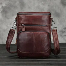 Vintage Genuine Leather Men bag Business A4 Men Messenger Bags Men’s Shoulder Bags Cowhide Men Cross Body Bag 2016 New handbag