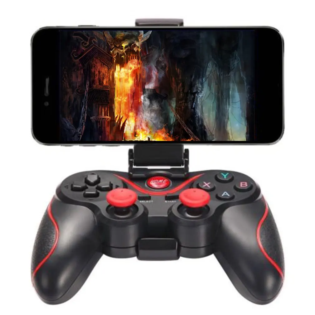 

Wireless BT Gamepad Game Controller For Android Phone TV Box Tablet PC Support mobile TV box tablet handle