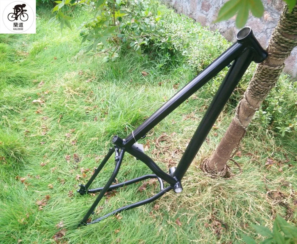 

Kalosse 175mm rear width 26*4.0 tires DIY colors 26inch Beach bike frame Snow mountain bicycle frame