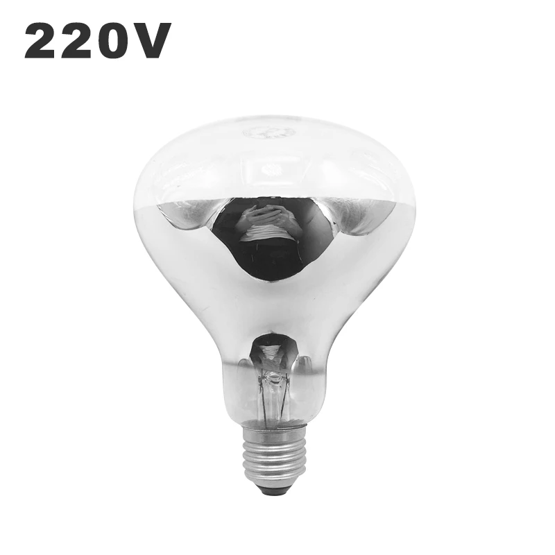 E27 ванна хулиган Отопление Лампа 220V тепловая лампа 100W 150W 175W 200W 275W жесткий