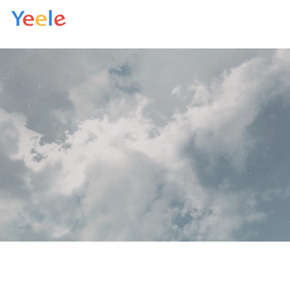 Yeele темное небо облака серый градиент сплошной цвет Детские фотографии фоны