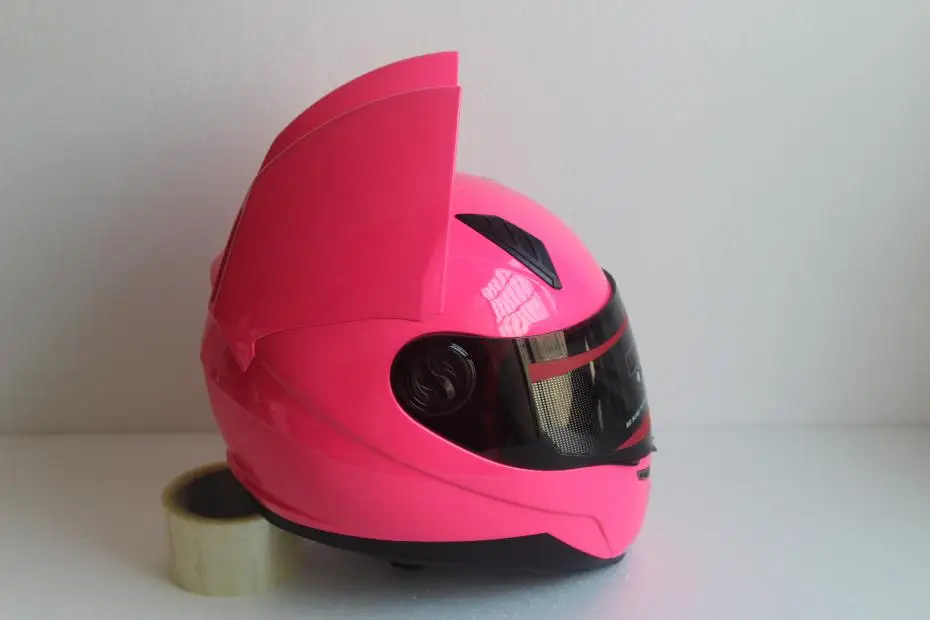 En Iyi Ve En Ucuz Nitrinos Kedi Kulagi Motosiklet Kaski Kros Erkek Ve Kadin Yaris Kask Dort Mevsim Anti Sis All Over Kedi Kulak Kaski Indirimli Dhgate Com