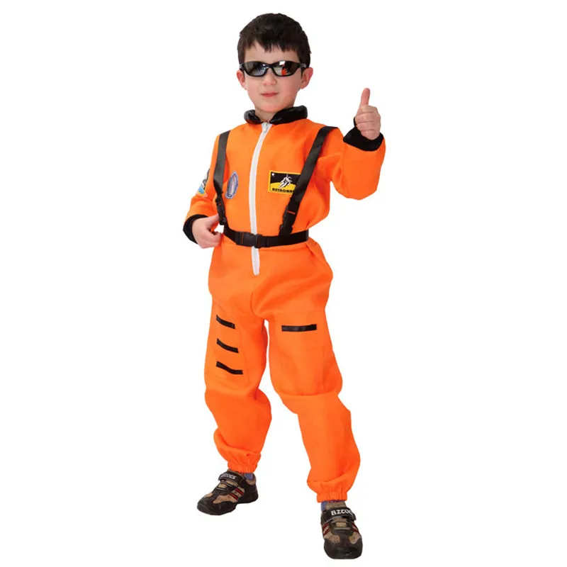 20 компл. DHL Бесплатная Обувь для мальчиков Хэллоуин астронавт форма костюмы Дети Пилот космонавт Косплэй карнавал Пурим Rave праздничное