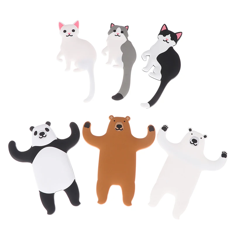 Милый мультфильм кошка панда Медведь ультра мощный супер сильный магнитный