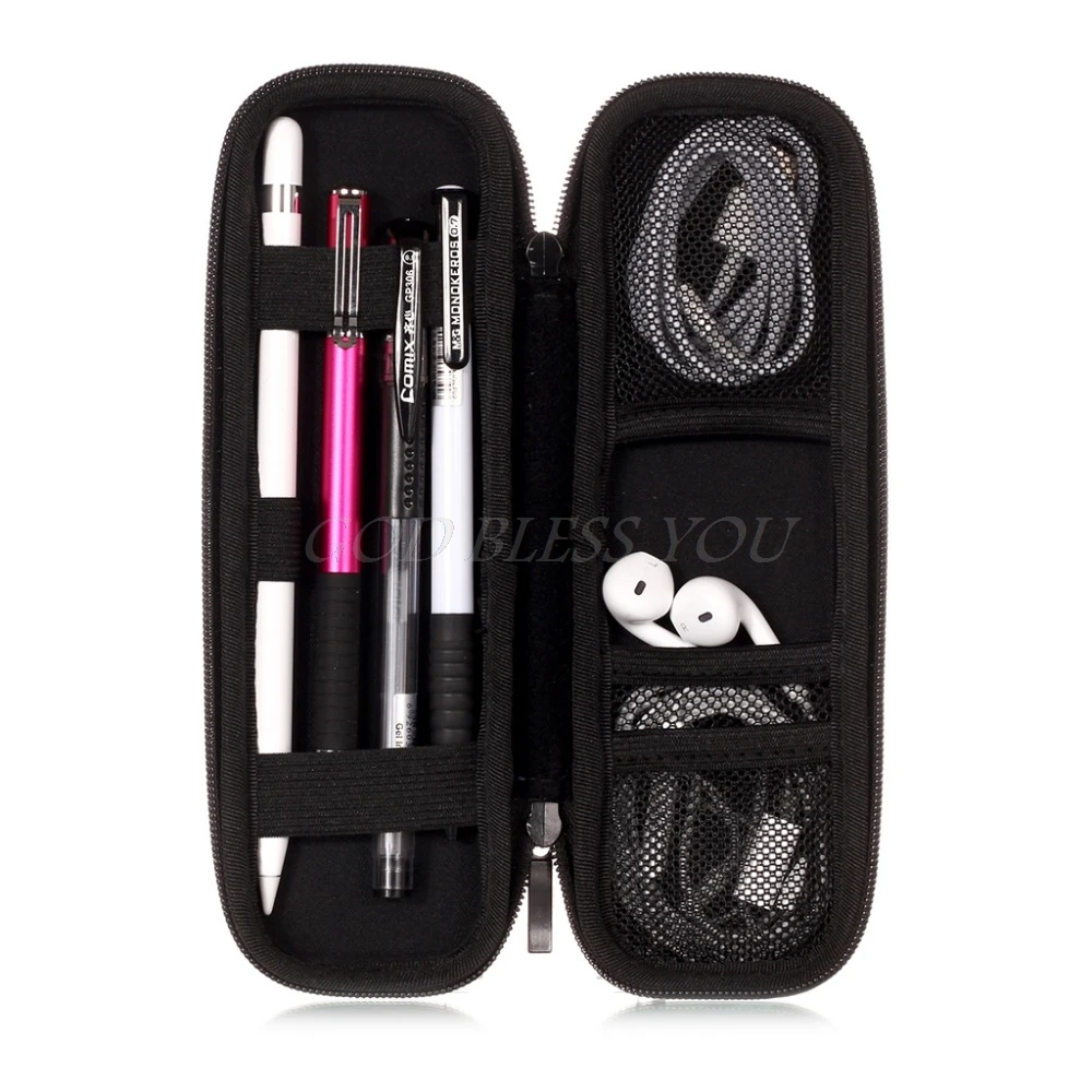 

PU Leather Zipper Case Carrying Storage Bag For iPad Pro Pencil For Samsung Stylus Pen
