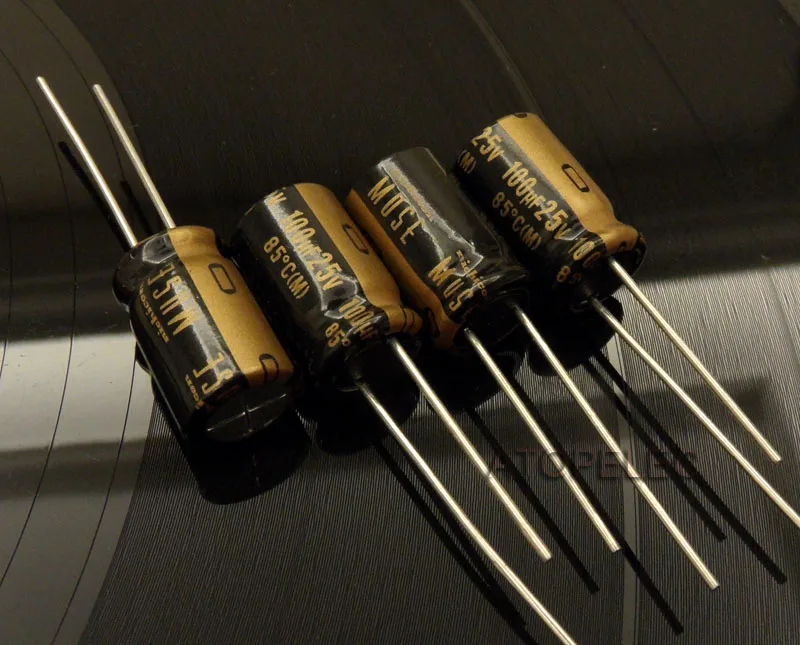

1pc NEW Nichicon MUSE KZ 100uF/25V Electrolytic Capacitors Hi-Fi Audio