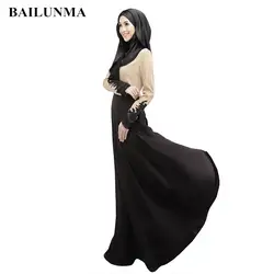 Шифон женщин Дубай Абая Дубай платье мусульманская одежда женский хиджаб платье марокканские платья vestido longo; festa Индонезия одежда