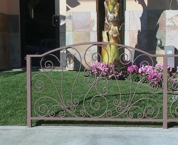 Wrought Iron Security FENCE Newest Wrought Iron Fence Design Em De No 
