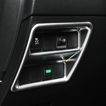 

For Nissan Qashqai J11 2014 2015 2016 2017 2018 ABS Matte Head Fog Light Lamp Adjust Button Switch Control Cover Accessories