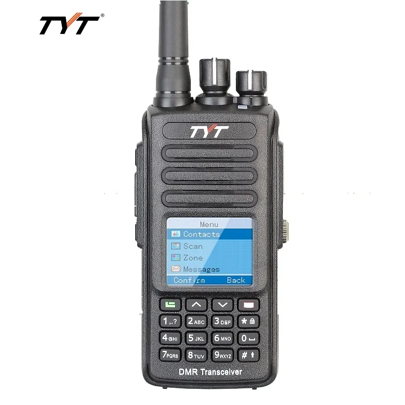 

TYT MD398 Digital Walkie Talkie DMR 10W Transmit Power UHF 400-470MHz Waterproof IP67 Dustproof ham Two Way Radio Interphone