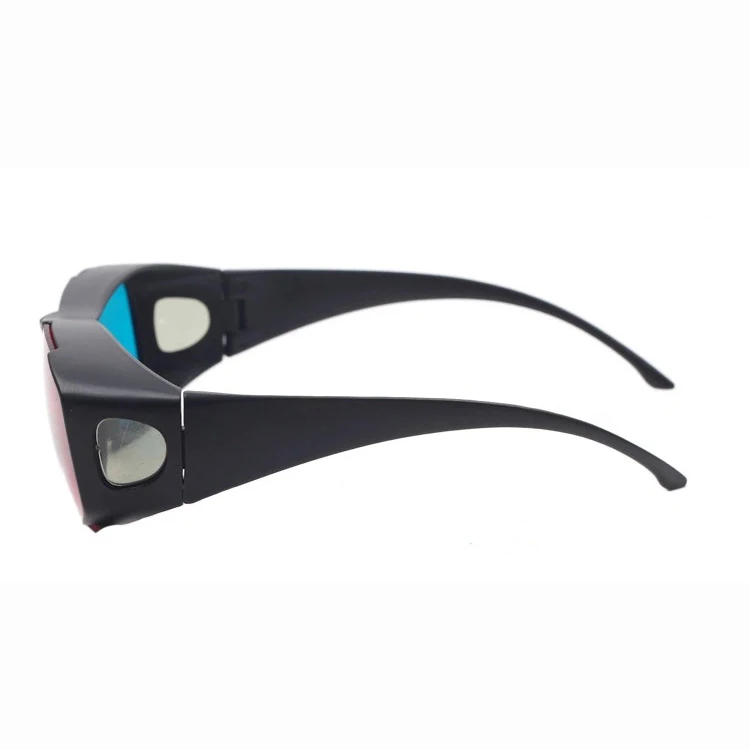 HFES Red-blue / Cyan Anaglyph Simple Style 3d Glasses 3d Movie Game-extra Upgrade Style (3Pcs With Different Style)