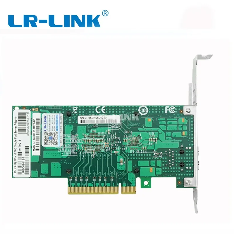 LR LINK 6801BT 10Gb Nic Card Ethernet Network Card PCI Express X8 Network Adapter Lan Card 4