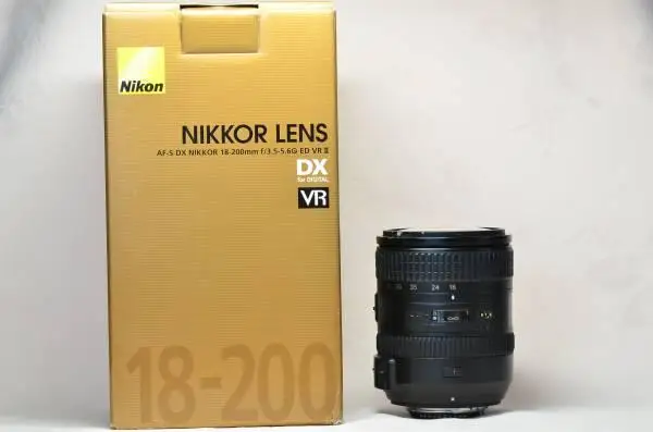 Nikon Nikkor AF-S 18-200mm f/3,5-5,6 DX G ED VR II объектив для D7500 D7200 D7100 D500 D850 D810 D750 D5500 D5600 D5300