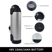 Top Electric Bicycle 48V 17.5Ah Rear Rack Battery Pack For eBike with Luggage Hanger Taillight USB Port US/EU/AU/UK E Bike Charger 0