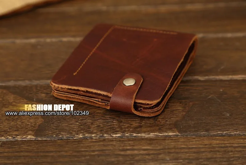 Genuine Leather wallet leather purse 5301-1# (12)