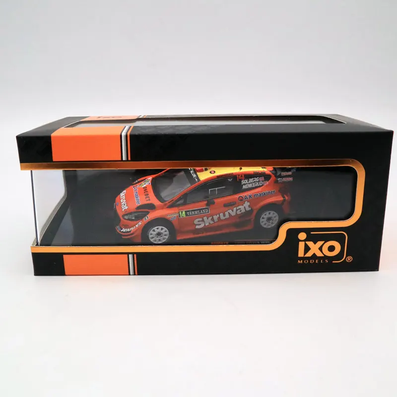 IXO 1:43 Ford Fiesta WRC#14 ралли Швеции RAM670 коллекция ограниченной серии