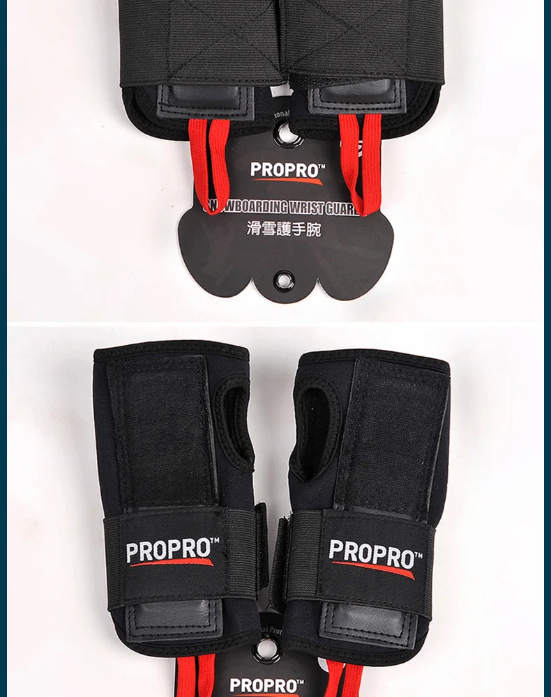 PE Support Palm Pad Protector for Inline Skating Ski Snowboard Roller Gear Protection Wristband Men Women Protector Safety Wrist