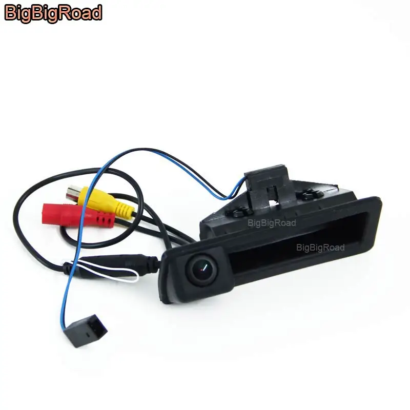 Камера заднего вида BigBigRoad для BMW X1 E84 / X3 E83 X5 E53 E70 X6 E71 2008 ~ 2013|trunk handle|backup reverse cameracar rear