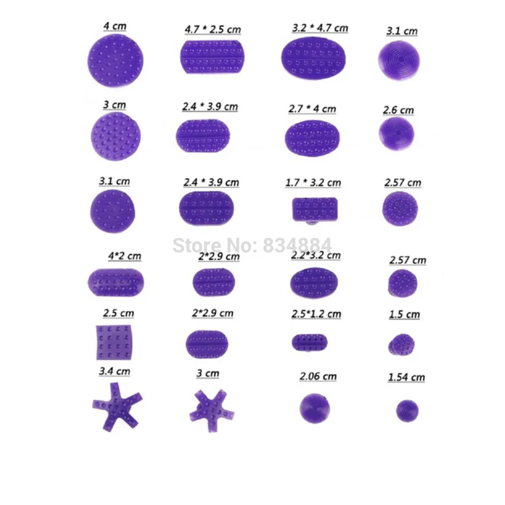 Car PDR Paintless Repair Tools Pulling Bridge Puller Dent Removal Tools set 24x Pulling Tabs Glue Sticks+Fix it pro pen+Tab pen