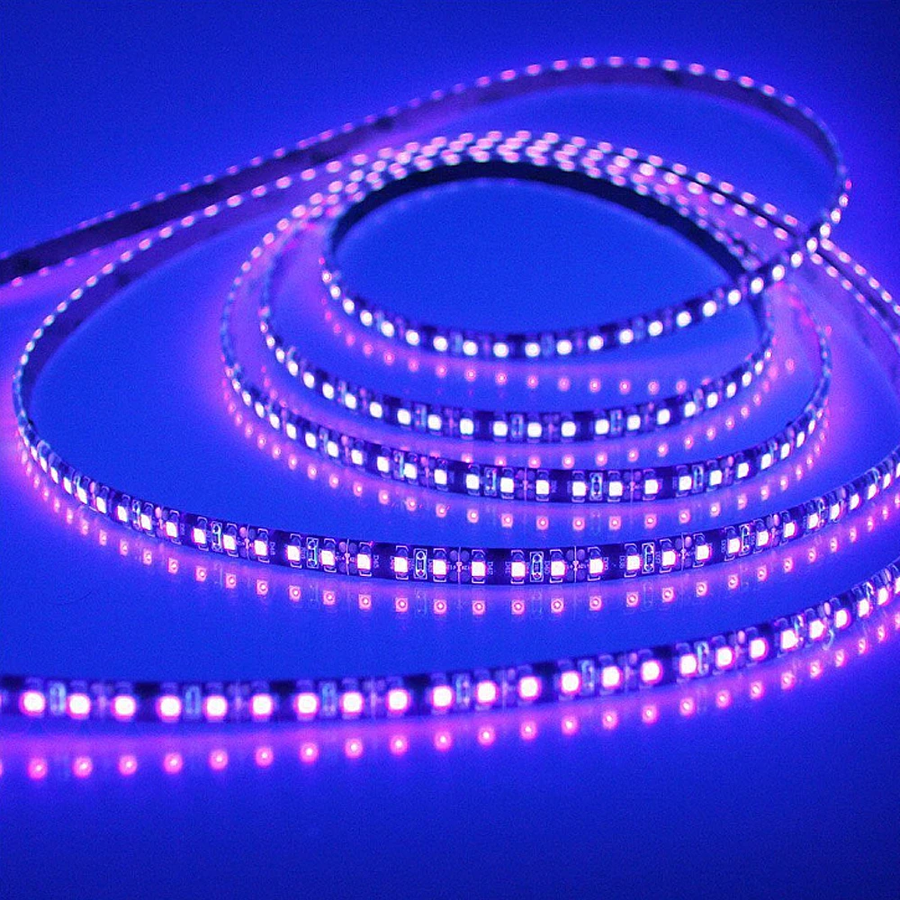 5 м/упак. 5050 чип УФ Светодиодные ленты Light 300 светодиодный S не водонепроницаемый