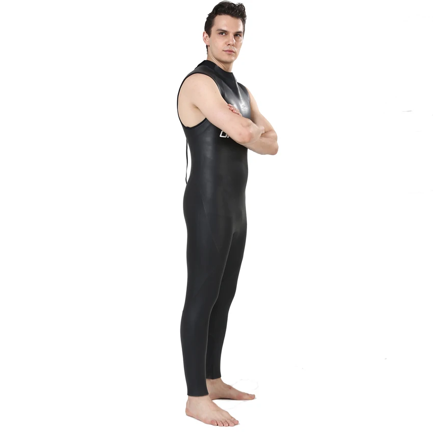 Neoprene Men Scuba Diving Vest Wetsuit Sleeveless Swimwear Kite Surfing Spearfishing Snorkeling Rash Guards (2)