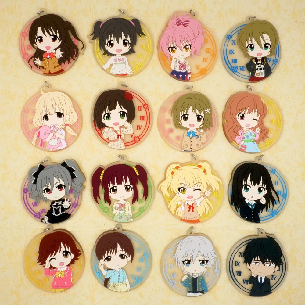

THE IDOLM@STER CINDERELLA PROJECT Anime FUTABA Idol Master Rubber Keychain IDOLMASTER