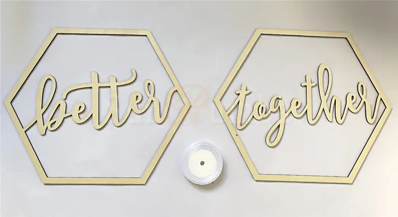 wedding sign decor MUW-140-09