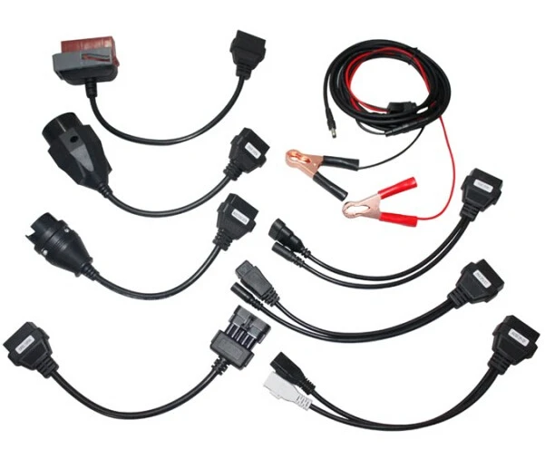 OBD2 диагностический адаптеры для TCS-CDP кабели для грузовиков+ автомобильный комплект кабелей