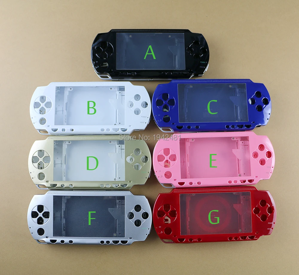 OCGAME многоцветный чехол для PSP 1000 полный корпус сменный набор кнопок лучшее