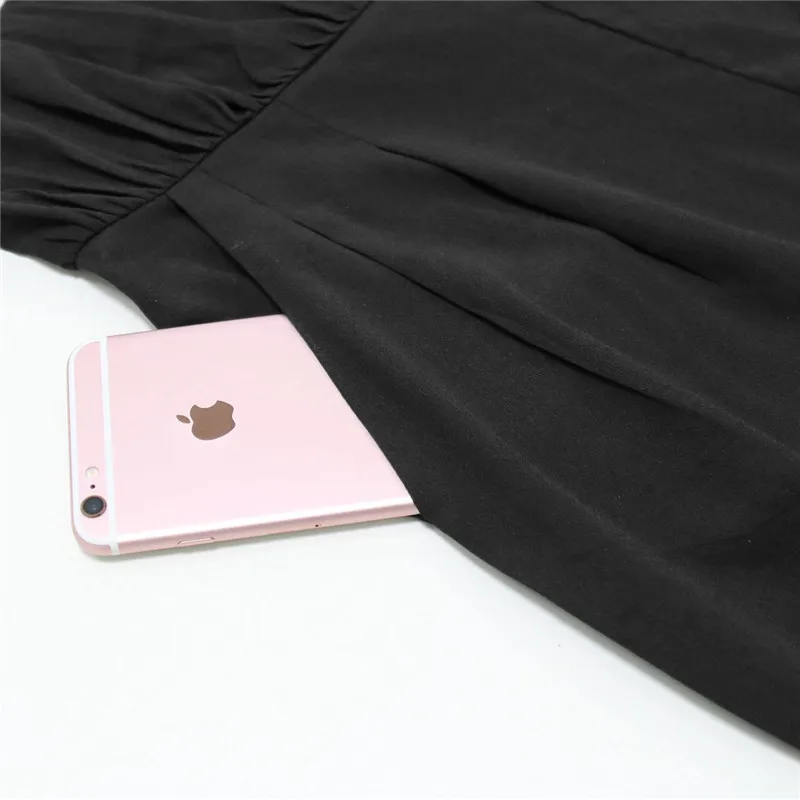 2017 Europe and the United States new pants wide leg jumpsuit sleeveless V-neck dress pants (17)