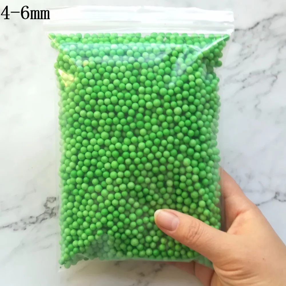 15000pcs 15g Bright Colours Foam Beads Colorful Polystyrene Foam Balls Styrofoam Filler Foam Mini Beads Balls Crafts DIY Decor