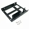 2.5"SSD/Hard Drive to 3.5" Drive Bay Adapter Mounting Bracket HDD Converter Tray Support 2pcs SSD Drive Hard Disk M2