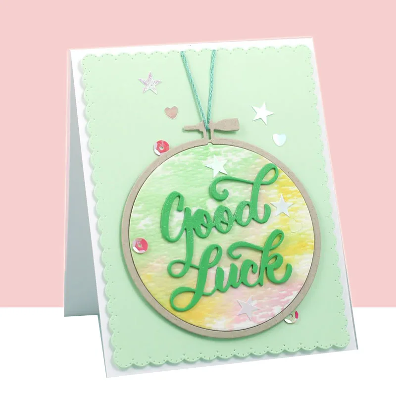 

Embroidered bandage metal cutting die for DIY Scrapbooking Die Stencils Embossing DIY Card Making/Photo Album Decoration