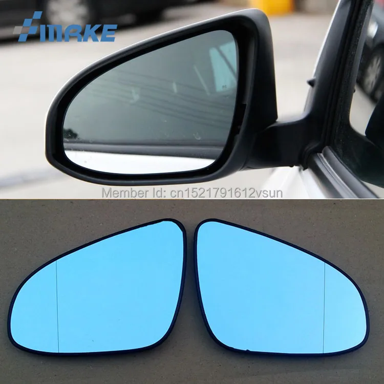 Buy smRKE 2Pcs For Toyota Yaris L Rearview Mirror Blue